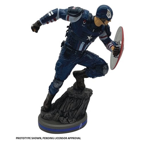 Marvel Gamerverse Avengers Captain America 1:10 Scale Statue