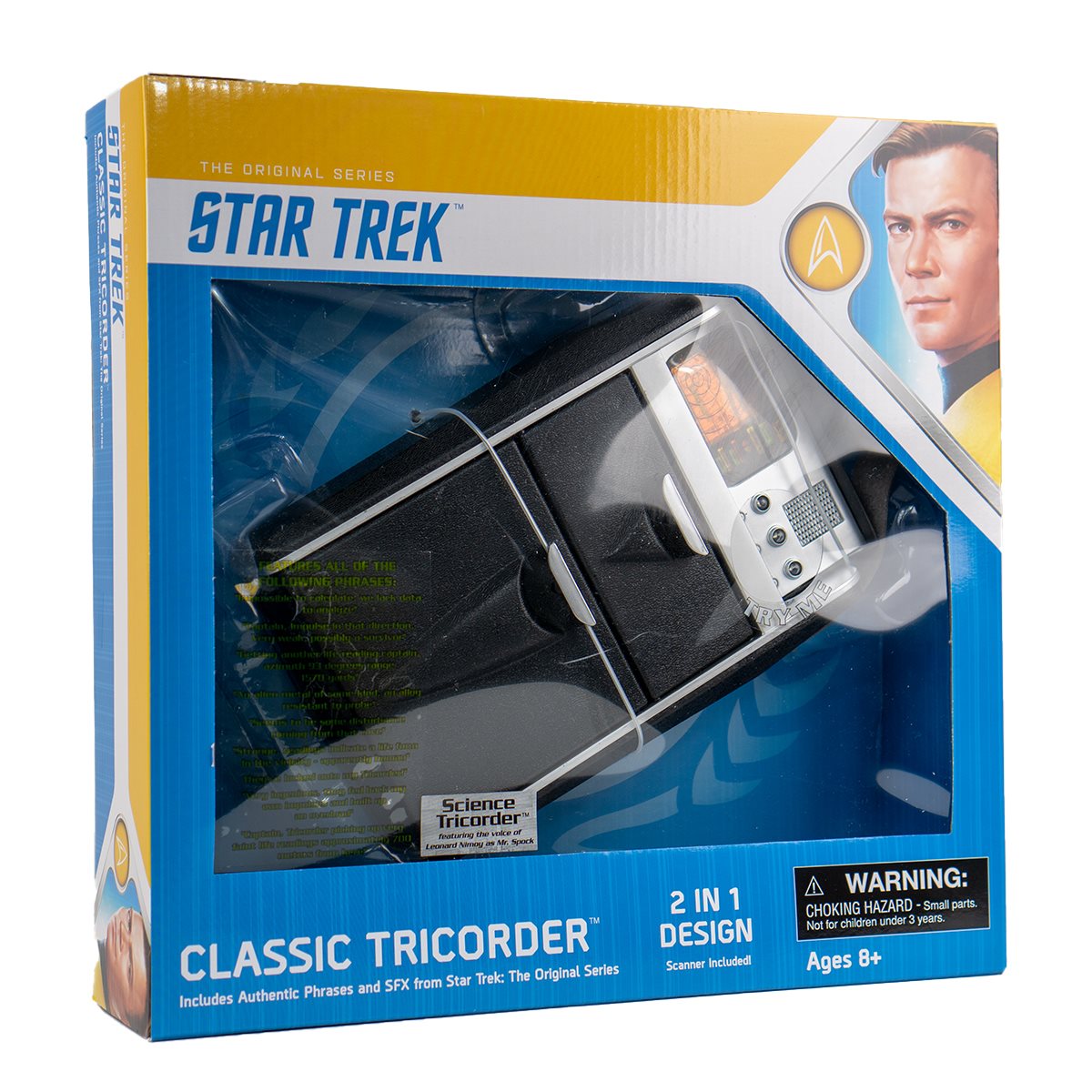 Tricorder Replica original Größe light Star Trek TOS Geological sound ovp 