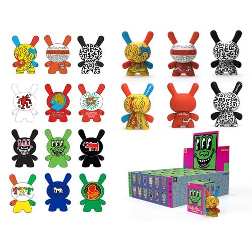 Keith Haring Dunny Mini-Figure Random 5-pack