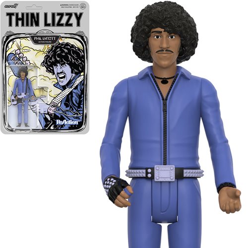 Thin Lizzy Phil Lynott Jailbreak 3 3/4-Inch ReAction Figure