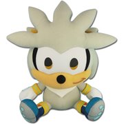 Sonic the Hedgehog SD  Silver Sitting 7-Inch Plush