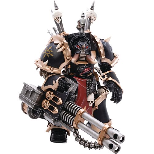 Joy Toy Warhammer 40,000 Chaos Space Marines Black Legion Chaos Terminator Brother Gornoth 1:18 Scale Action Figure
