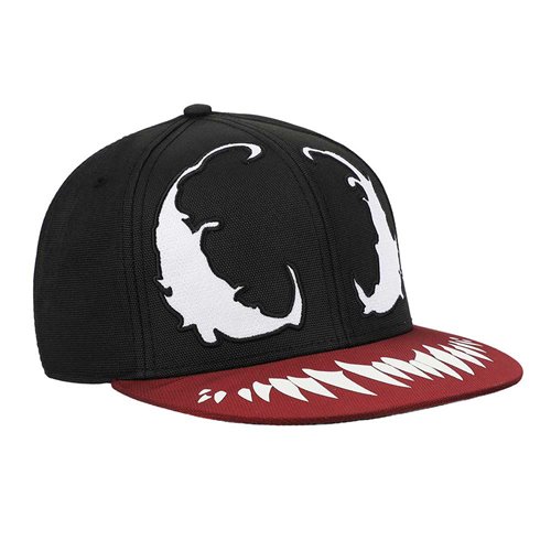 Marvel Venom Face Snapback Hat