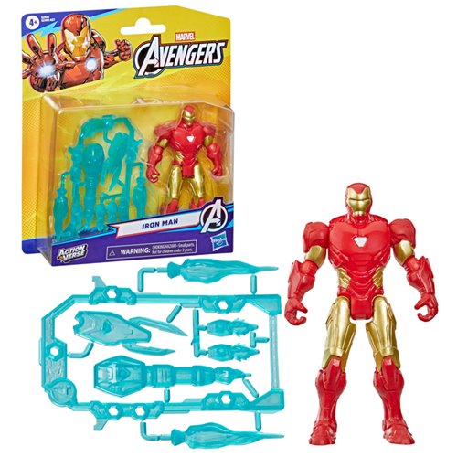 Marvel Avengers ActionVerse Iron Man Action Figure
