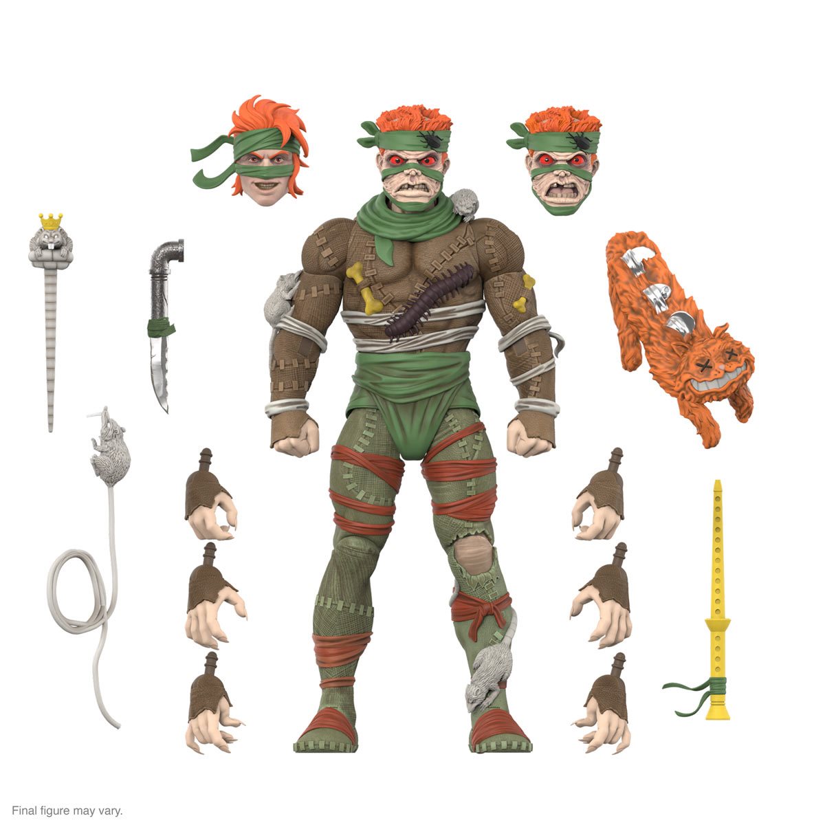 Teenage Mutant Ninja Turtles Rat King TMNT Action Figure R 3638