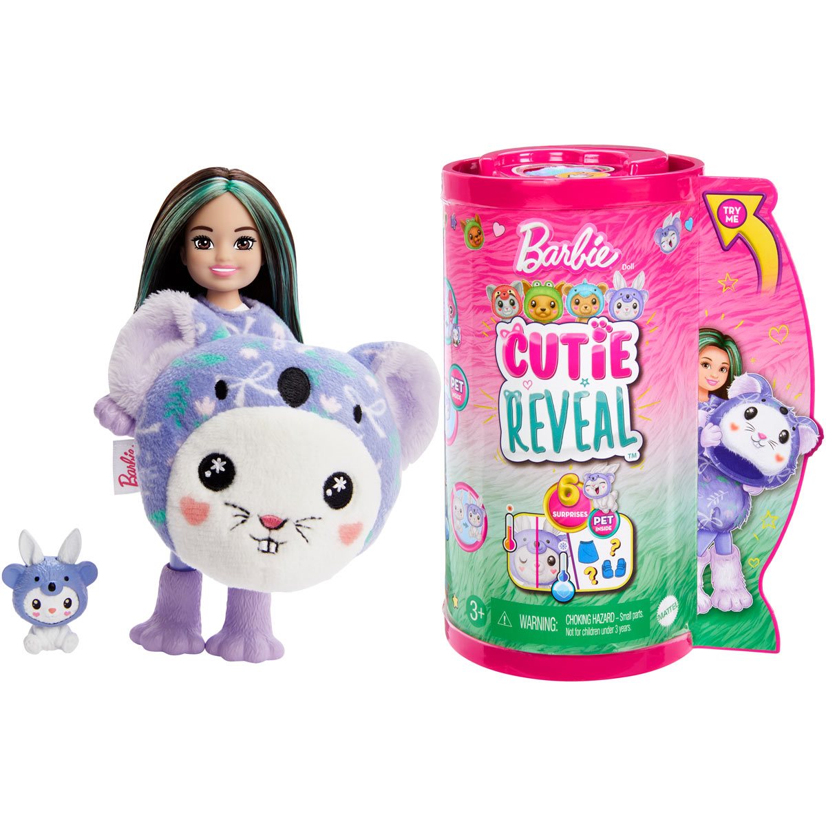 Barbie Cutie Reveal Chelsea Bunny as Koala Doll