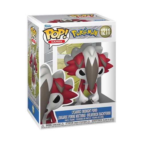 Pokemon Lycanroc (Night) Funko Pop! Vinyl Figure