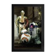 Star Wars: The Force Awakens Droids Framed Art Print
