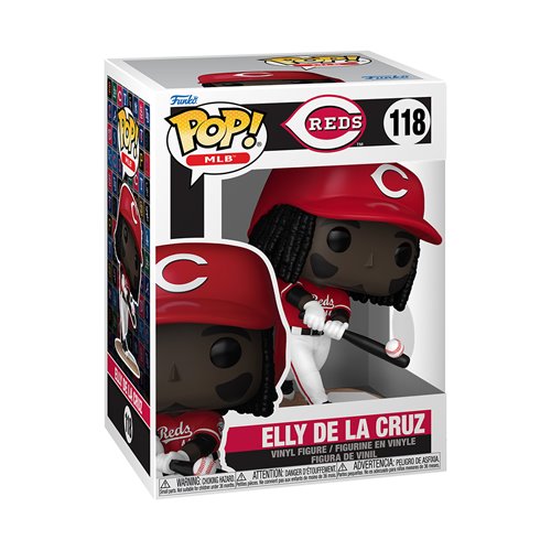 MLB Reds Elly De La Cruz Funko Pop! Vinyl Figure