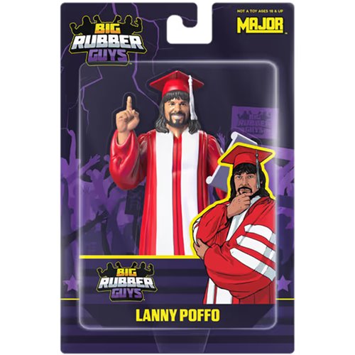 Major Big Rubber Guys Lanny Poffo Posed Figure