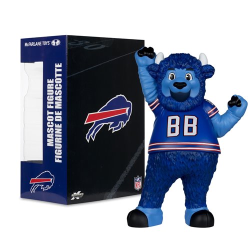 NFL SportsPicks Buffalo Bills Billy Buffalo Mascot 8-Inch Posed Figure