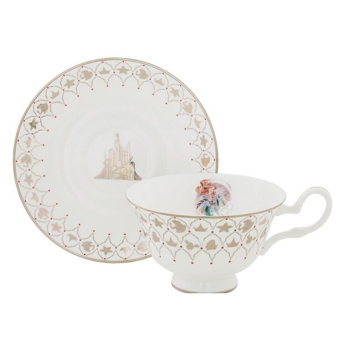 Disney English Ladies: Ariel Decorative Cup & Saucer