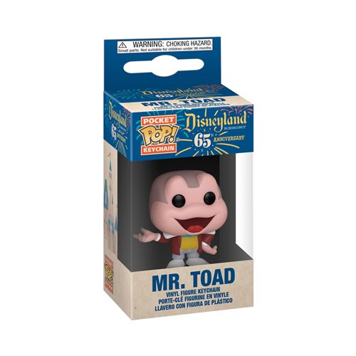 Disneyland 65th Anniversary Mr. Toad Pocket Pop! Key Chain