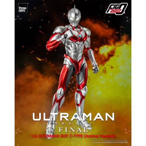 Ultraman Final Season Ultraman Suit C-Type Anime Version FigZero 1:6 Scale Action Figure