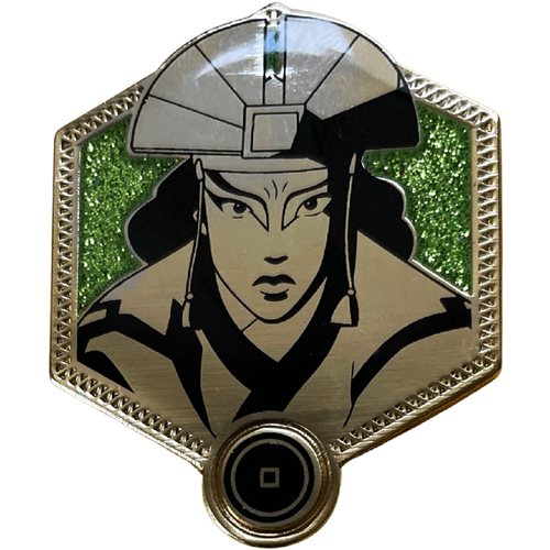 Avatar: The Last Airbender Gold Kyoshi Enamel Pin