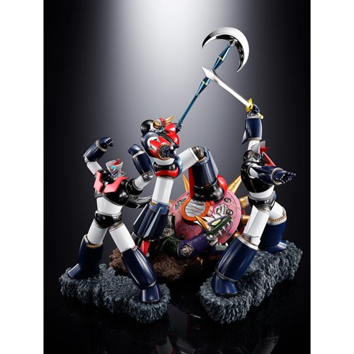 Mazinger Z Double Mazingers Dynamic Characters FiguartsZERO Touche Metallique Statue Set