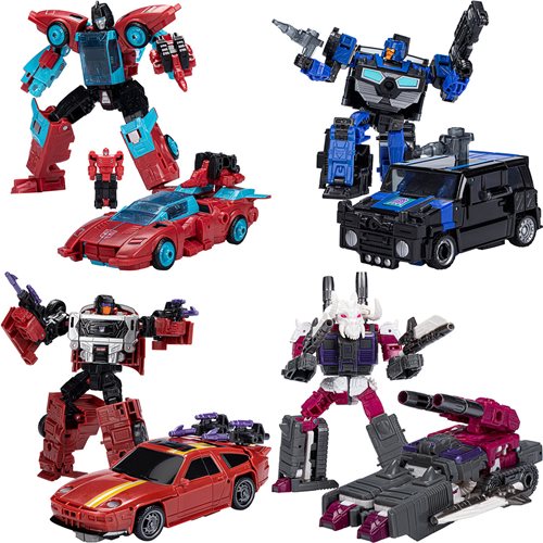 Transformers Generations Legacy Deluxe Wave 3 Set of 4