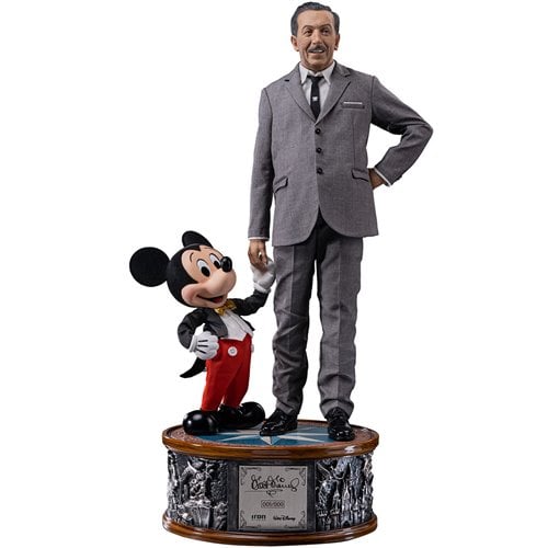 Disney Classics Walt Disney & Mickey Mouse Legacy Replica 1:4 Limited Edition Statue