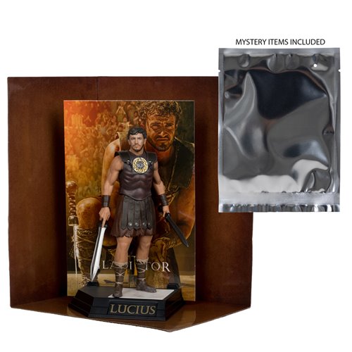 Movie Maniacs Paramount Wave 1 Gladiator II Lucius 6-Inch Posed Figure