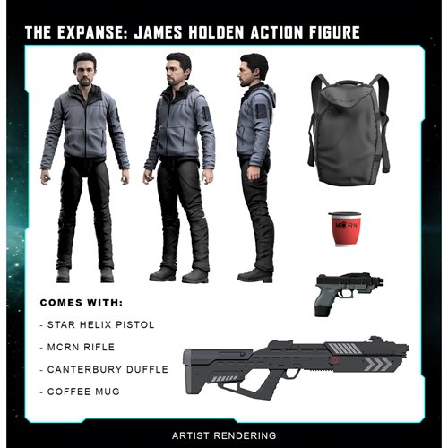The Expanse James Holden 1:12 Scale Action Figure