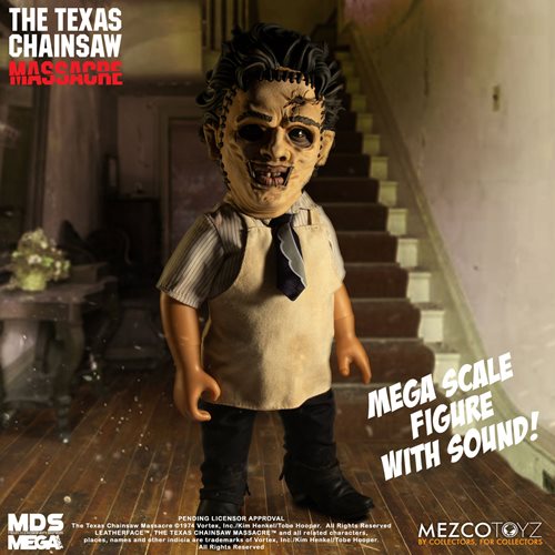 The Texas Chainsaw Massacre Leatherface Mega Scale 15-Inch Doll