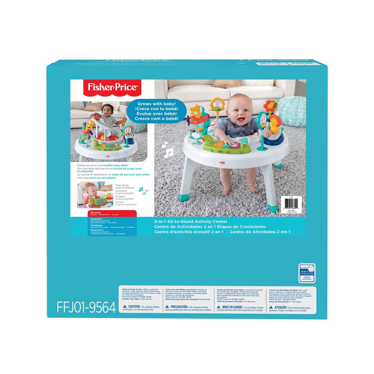 fisher price 2 in 1 sit to stand