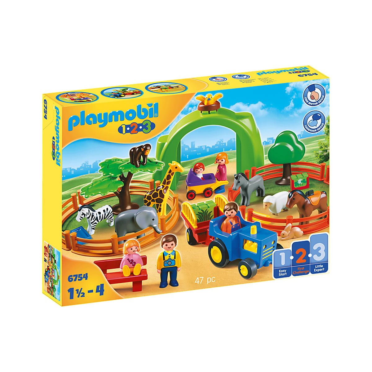 Grand zoo Playmobil 123 - Playmobil