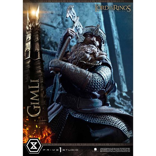 The Lord of the Rings: The Two Towers Gimli Premium Masterline 1:4 Scale Statue