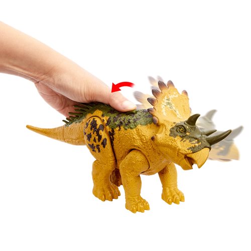 Jurassic World Wild Roar Regaliceratops Action Figure
