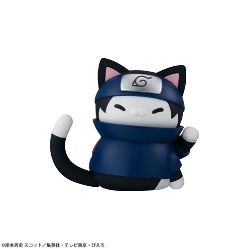 Naruto Nyaruto! Cats of Konoha Village Reboot Mega Cat Project Mini-Figure Case of 8