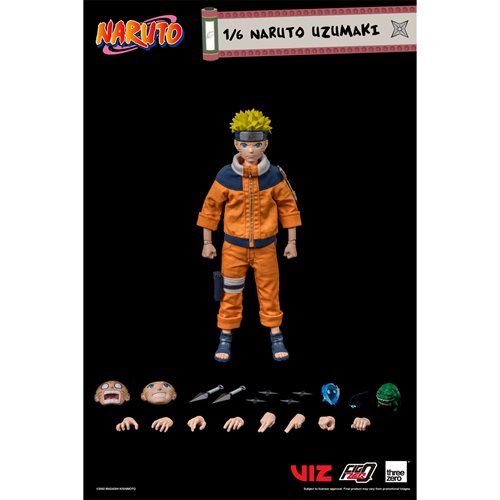 Naruto Uzumaki 1:6 Scale Action Figure