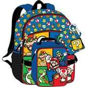 Super Mario Bros. Icons Backpack 5-Piece Set