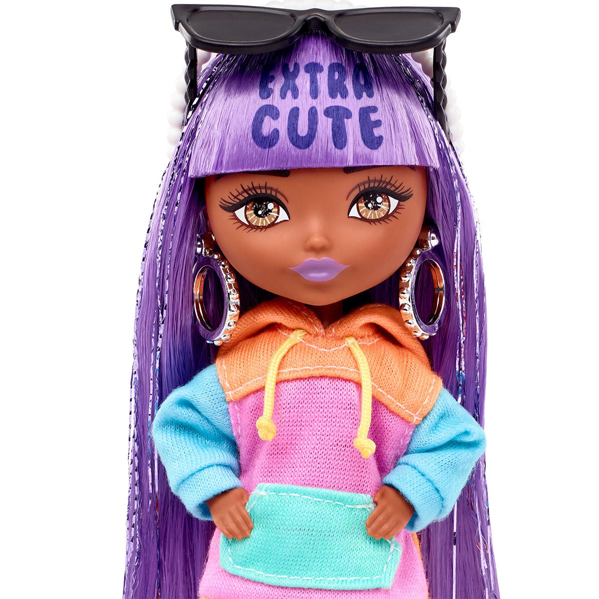 Plaats Grote hoeveelheid mate Barbie Extra Minis Doll with Lavender Hair