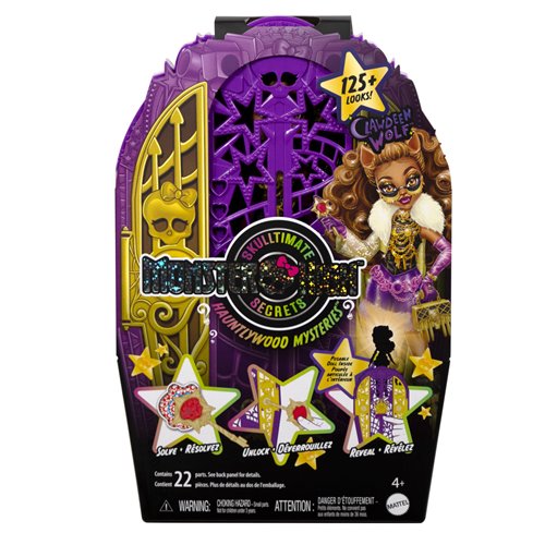 Monster High Skulltimate Secrets Hauntlywood Mysteries Clawdeen Doll