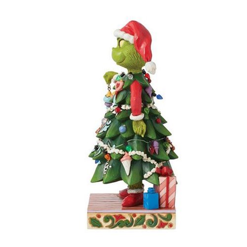 Dr. Seuss Grinch Dressed as a Tree By Jim Shore Statue