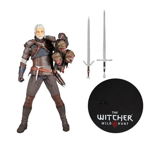 The Witcher 3: The Wild Hunt Geralt of Rivia 12-Inch Action Figure