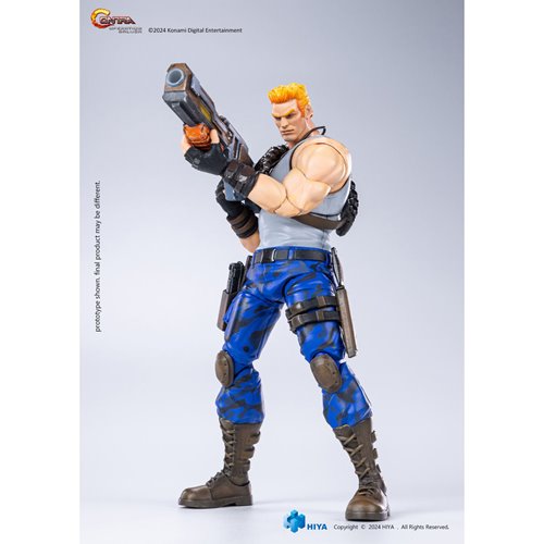 Contra: Operation Galuga Bill Rizer Exquisite Basic 1:12 Action Figure - Previews Exclusive