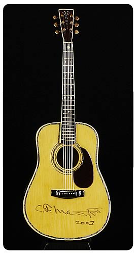 Martin D-45 Guitar 1:5 Scale Signed Replica