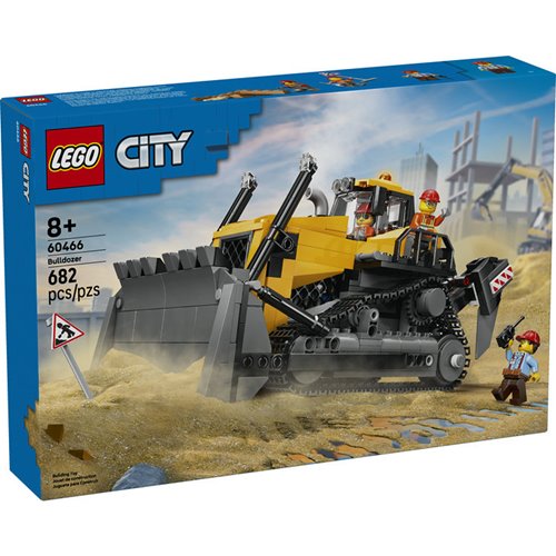 LEGO City 60466 Yellow Bulldozer