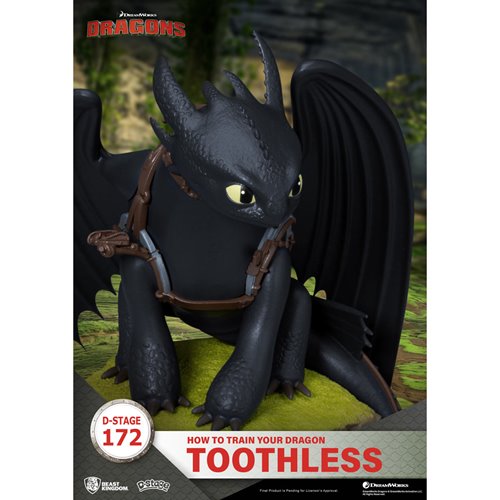How to Train Your Dragon Toothless DS-172 D-Stage Statue