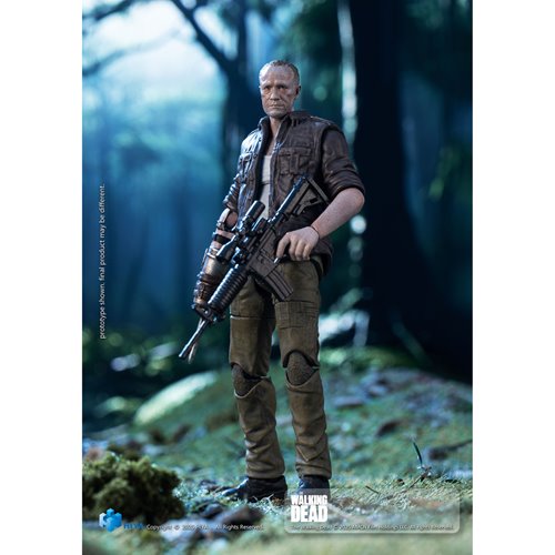 The Walking Dead Merle Dixon Exquisite Mini 1:18 Scale Action Figure - Previews Exclusive