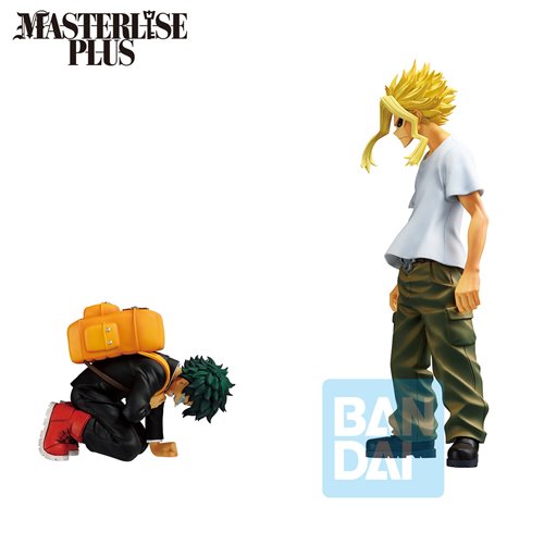My Hero Academia Izuku Midoriya & All Might Story of How He Became The Greatest Hero Masterlise Plus