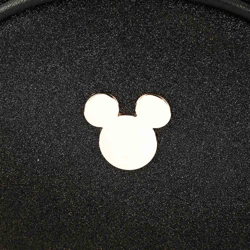 Mickey Mouse Metal Badge Glitter Mini-Backpack