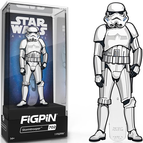 Star Wars: A New Hope Stormtrooper FiGPiN Classic 3-Inch Enamel Pin
