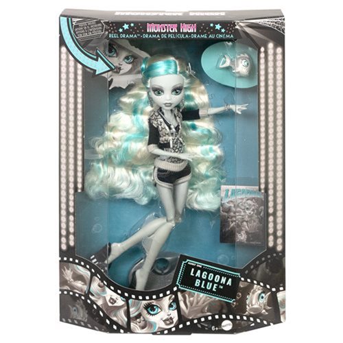 Monster High Reel Drama Lagoona Blue Doll, Not Mint