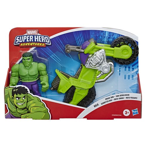 Marvel Super Hero Adventures Hulk Smash Tank Motorcycle