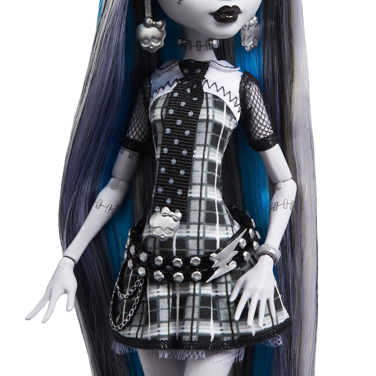 Mattel Monster High Reel Drama Clawdeen Wolf / Lagoona Blue / Draculaura /  Frankie Stein Doll Set