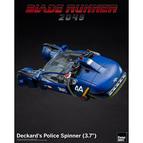Blade Runner 2049 Deckard's Police Spinner Die-Cast Metal Vehicle