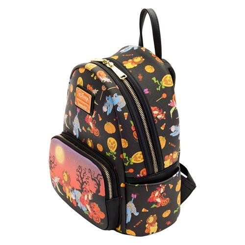 Winnie the Pooh Halloween Group Glow-in-the-Dark Mini-Backpack