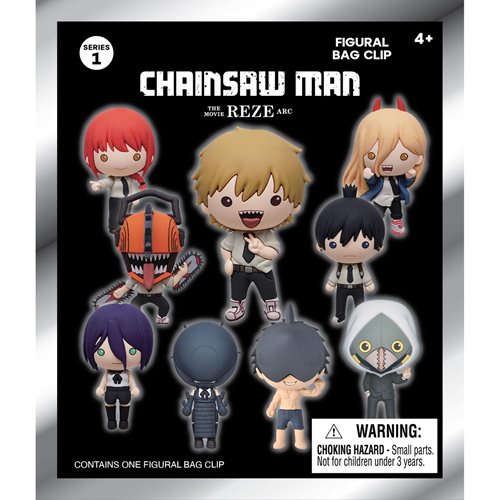 Chainsaw Man - The Movie: Reze Arc 3D Foam Bag Clip Display Case of 24
